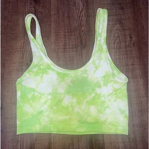 tie dye green tank
